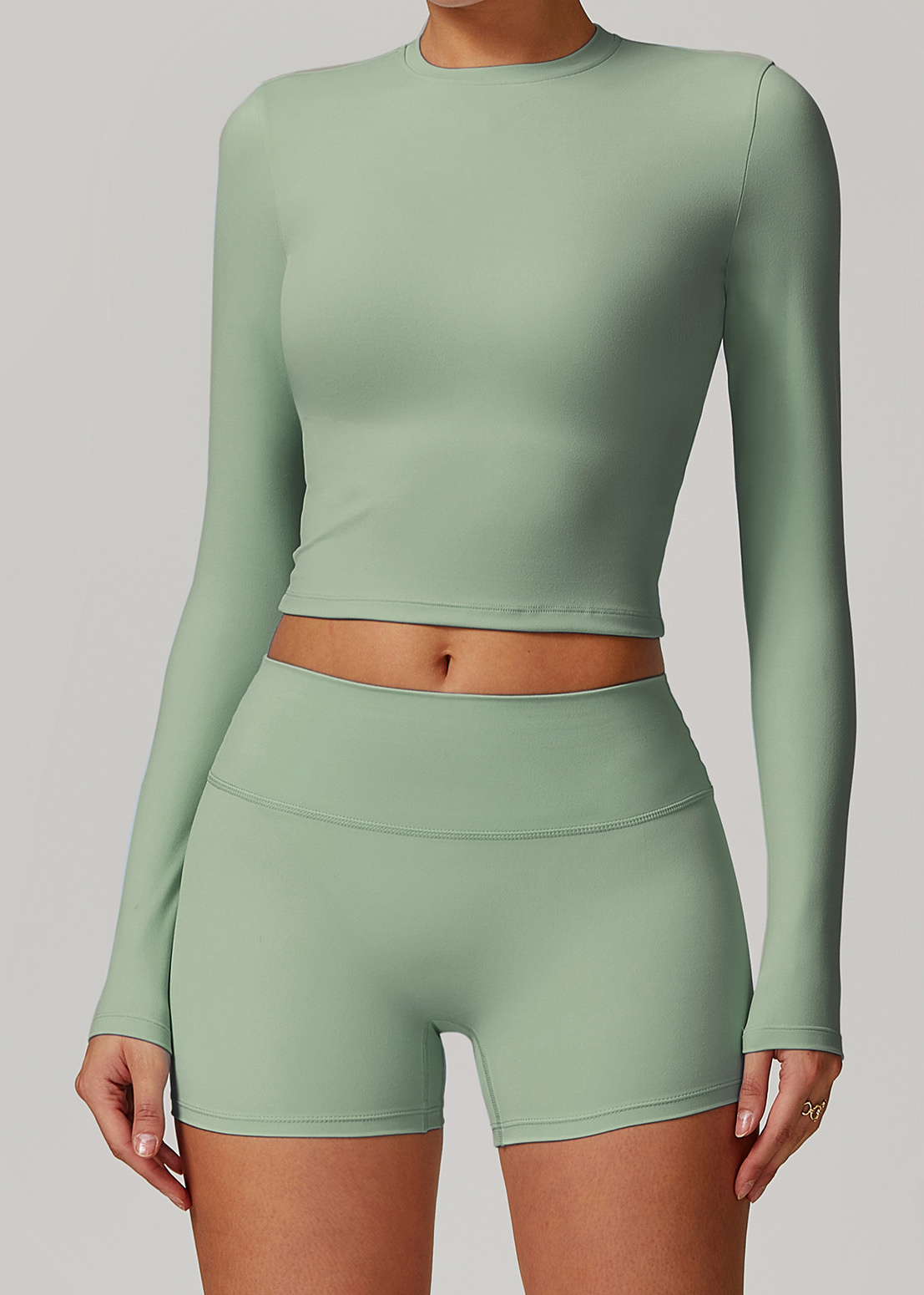 Customized Slim fit long sleeve T-shirt