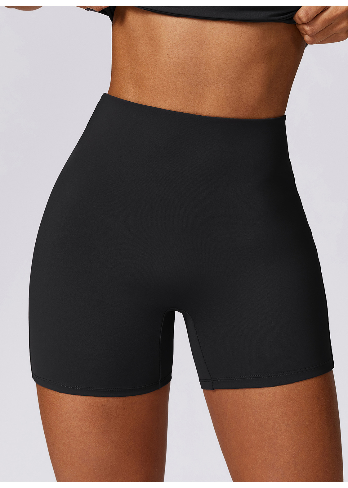 Customized Hip Lifting High Waist Yoga Shorts
