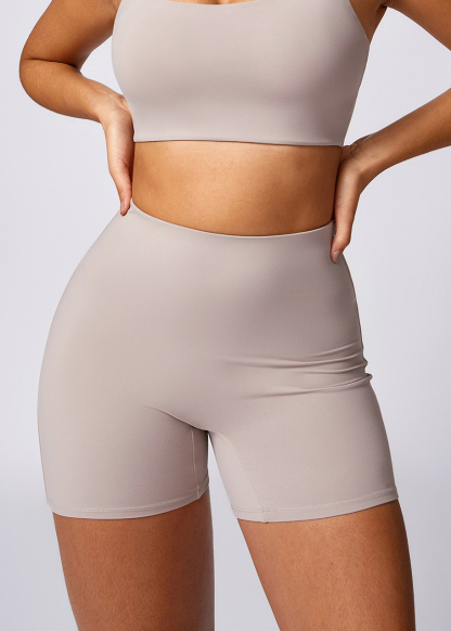 Customized Hip Lifting High Waist Yoga Shorts