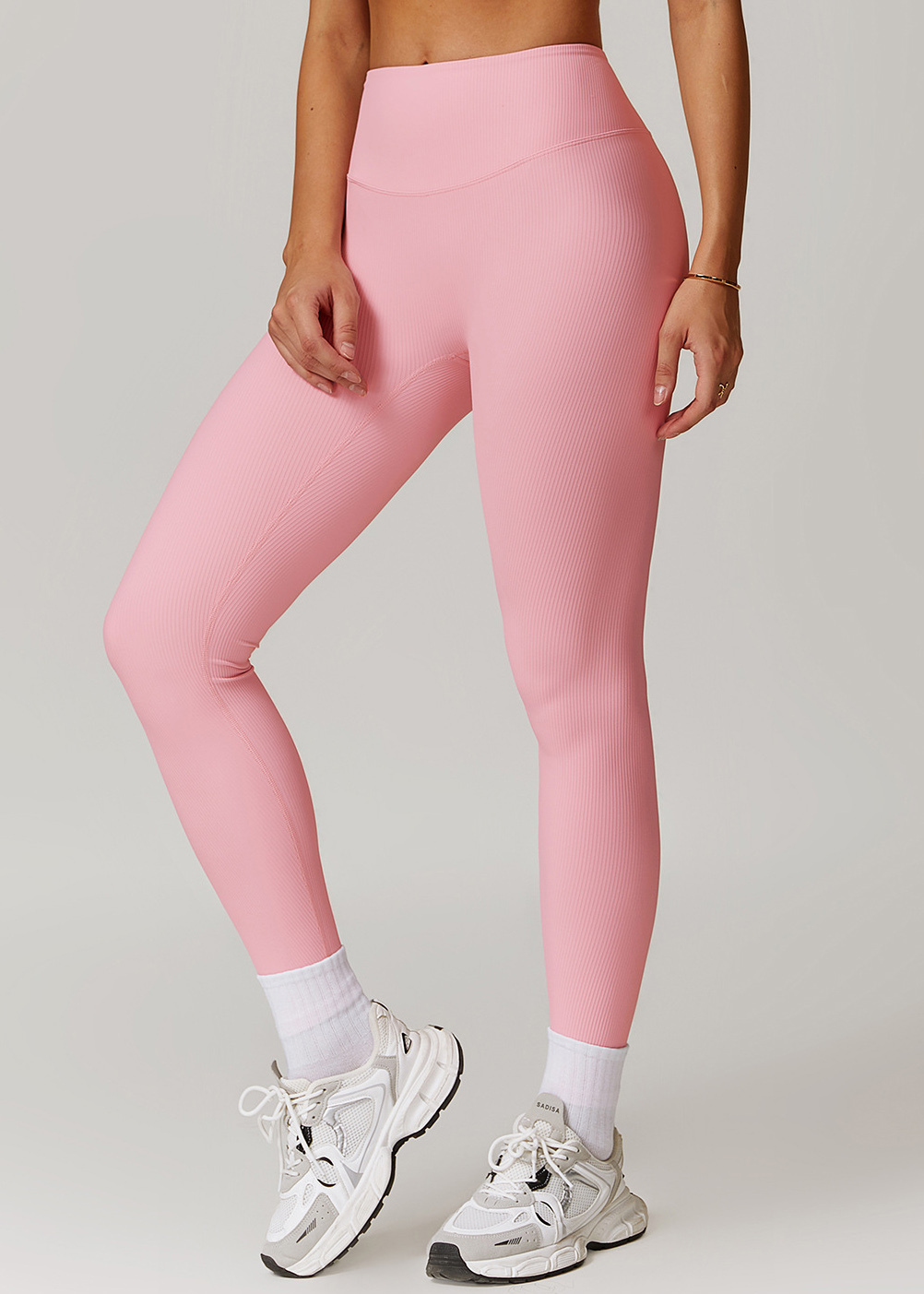 Customized Threaded hip-lifting high-waisted yoga pants