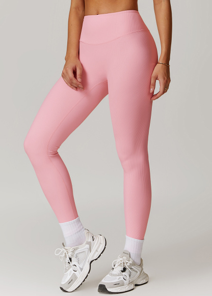 Customized Threaded hip-lifting high-waisted yoga pants