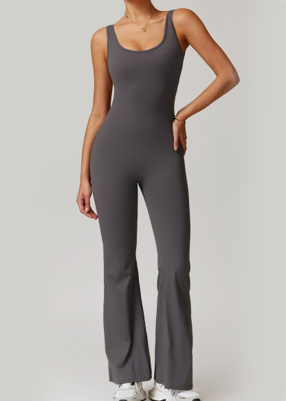 Customized Hollow back yoga jumpsuit