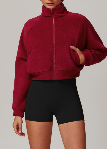 Customized Yoga wear warm jacket