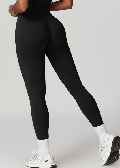 Customized Seamless Threaded Tummy Tuck Fitness Pants