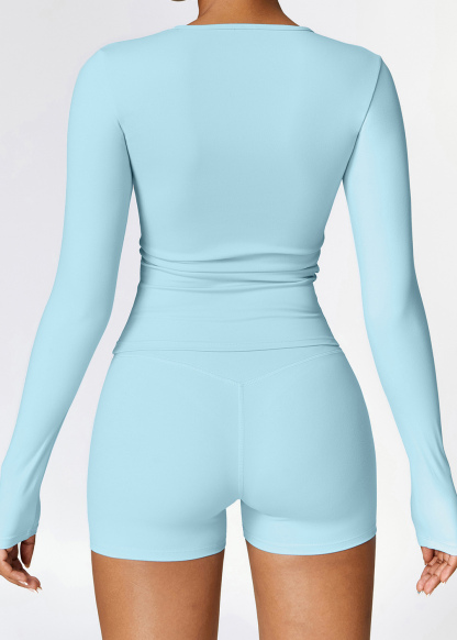 Custom Milled Long Sleeve High Intensity Fitness Wear