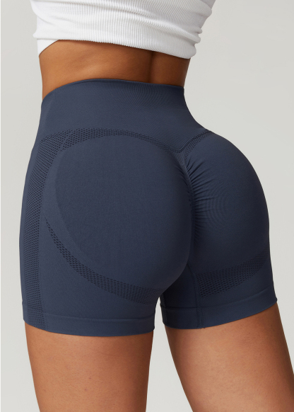 Customized Seamless tight yoga shorts for hip lifting