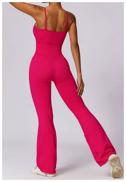 Customized seamless Casual flared jumpsuit