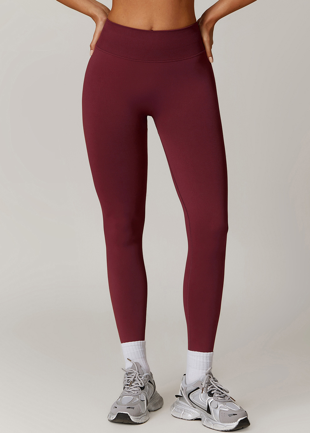 Customized Seamless Tummy Control Yoga Pants