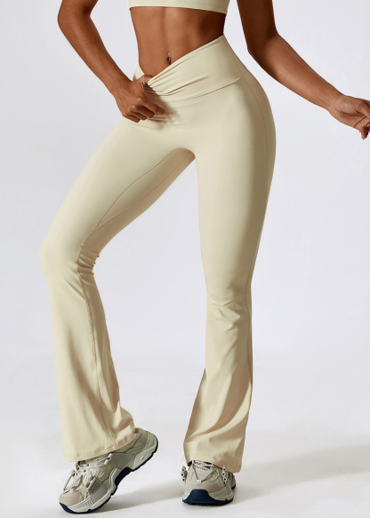 Customized Skinny and Hip Lifting Yoga Flared Pants