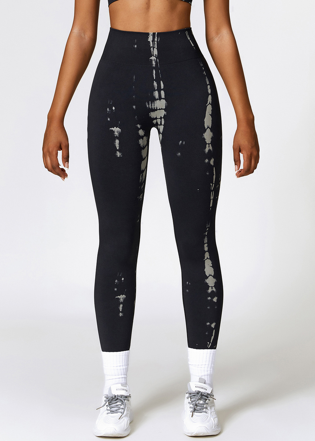 Custom Printed Seamless High Waist Yoga Pants Camouflage