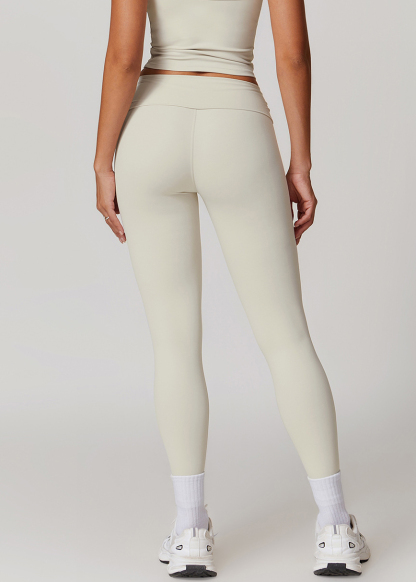 Customized Folded High Waist Fitness Pants