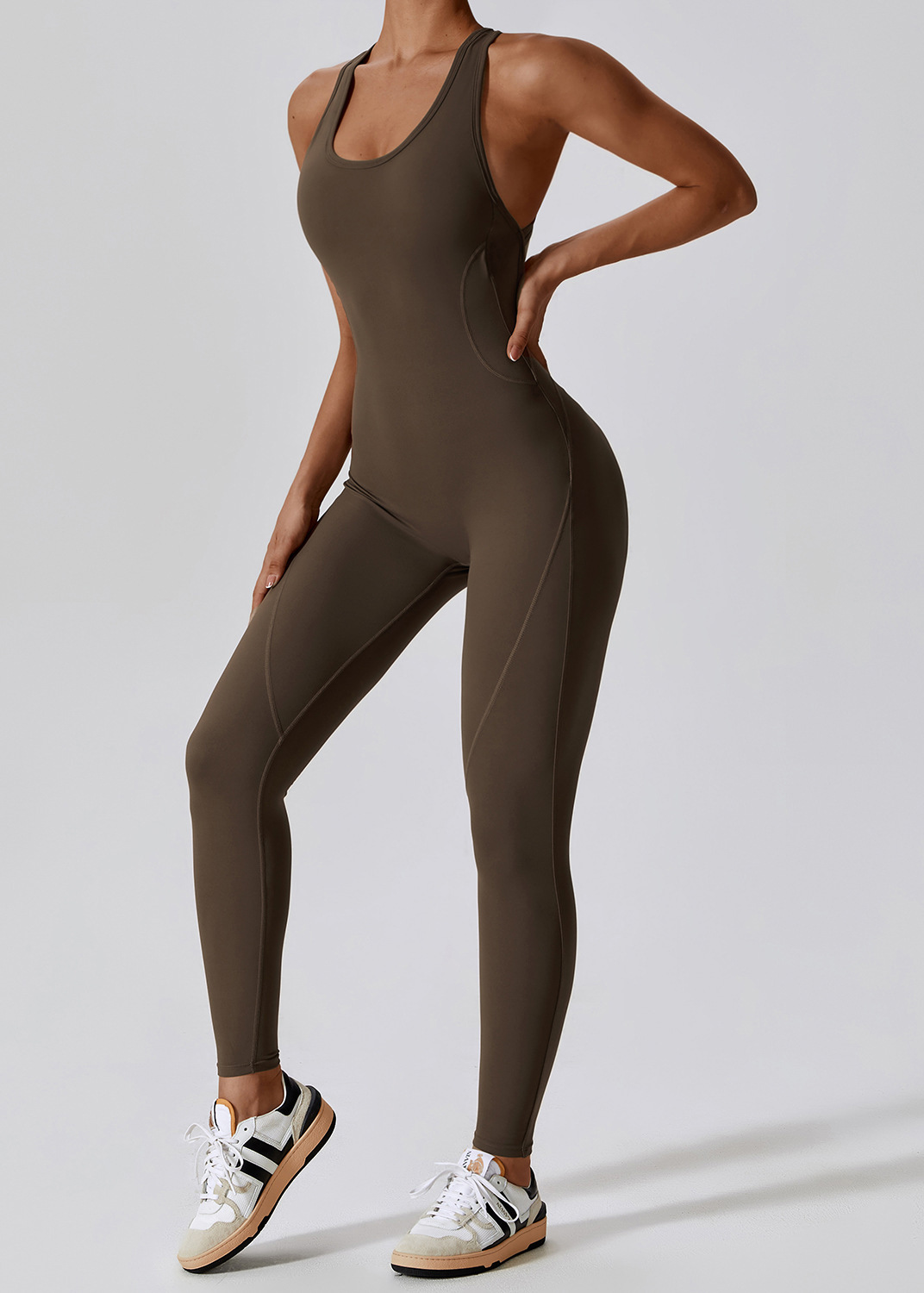 Customized tight one-piece hollow back yoga wear