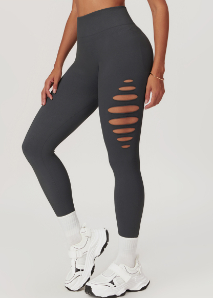 customized Cutout Seamless Skinny Yoga Pants