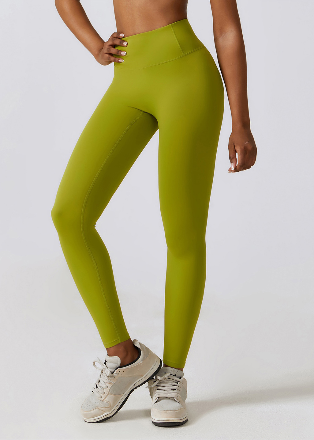 [Copy] Customized 2024 New V-Waist Pleated Yoga Pants