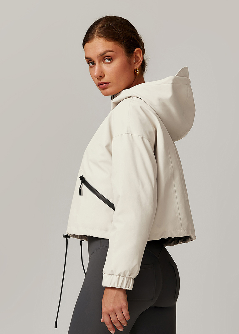 Customized White duck down jacket