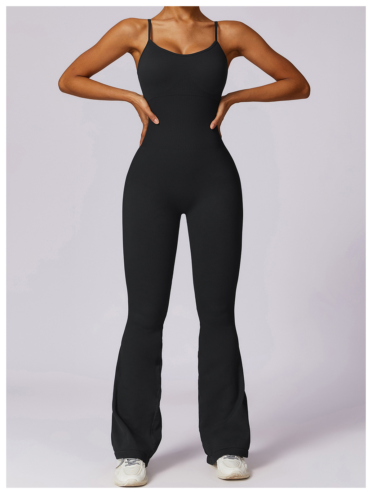 Customized seamless Casual flared jumpsuit