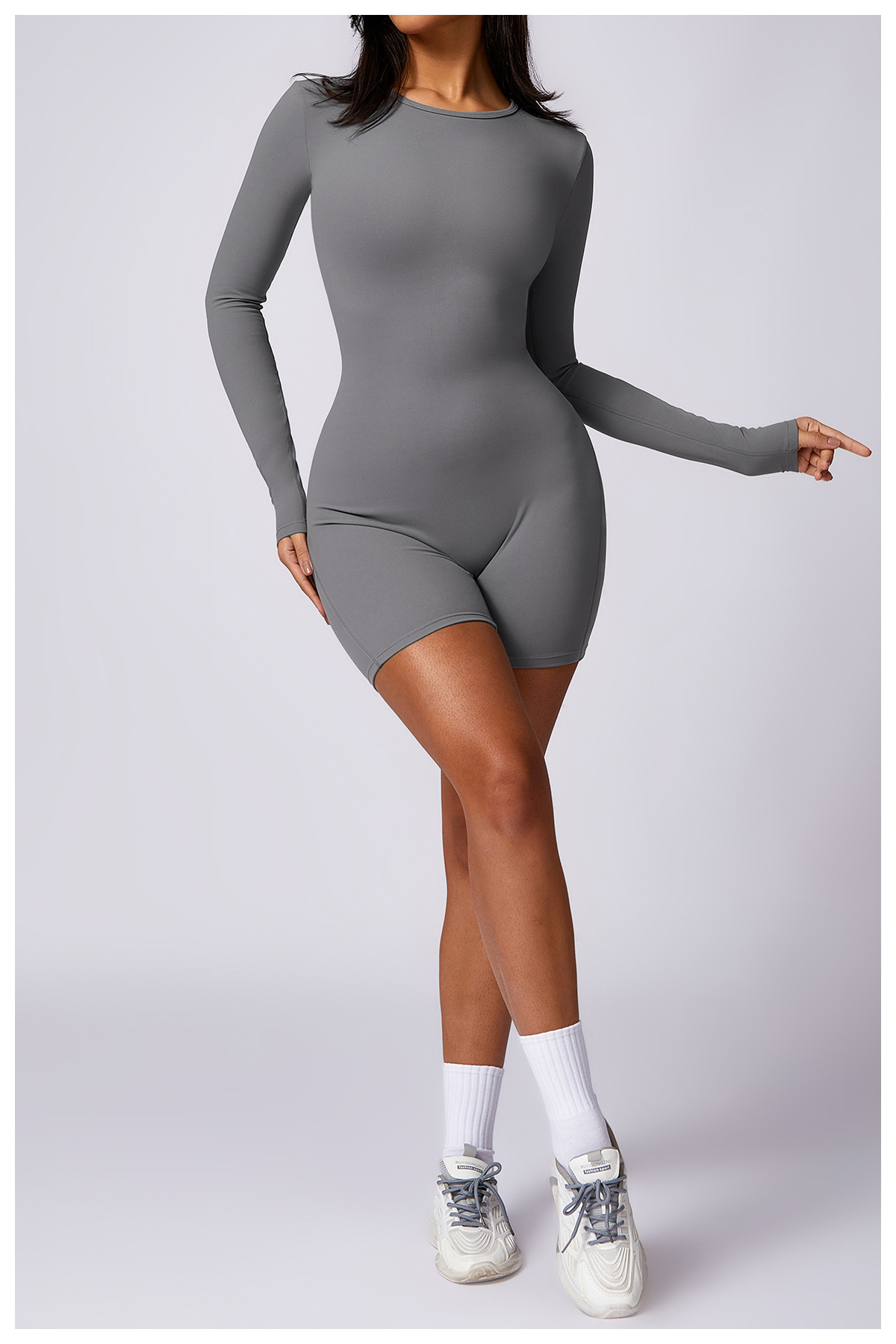 Customized Quick Dry Hip Lift Back Yoga Bodysuit