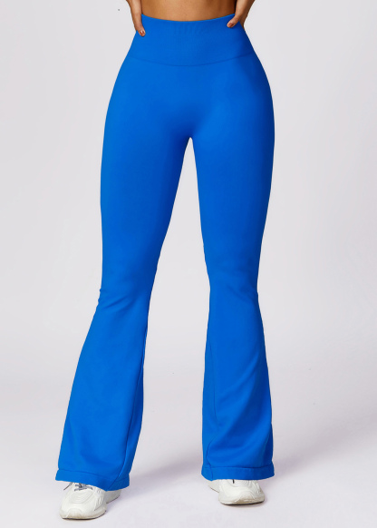 Customized Skinny Seamless Hip Lifting Yoga Flared Pants