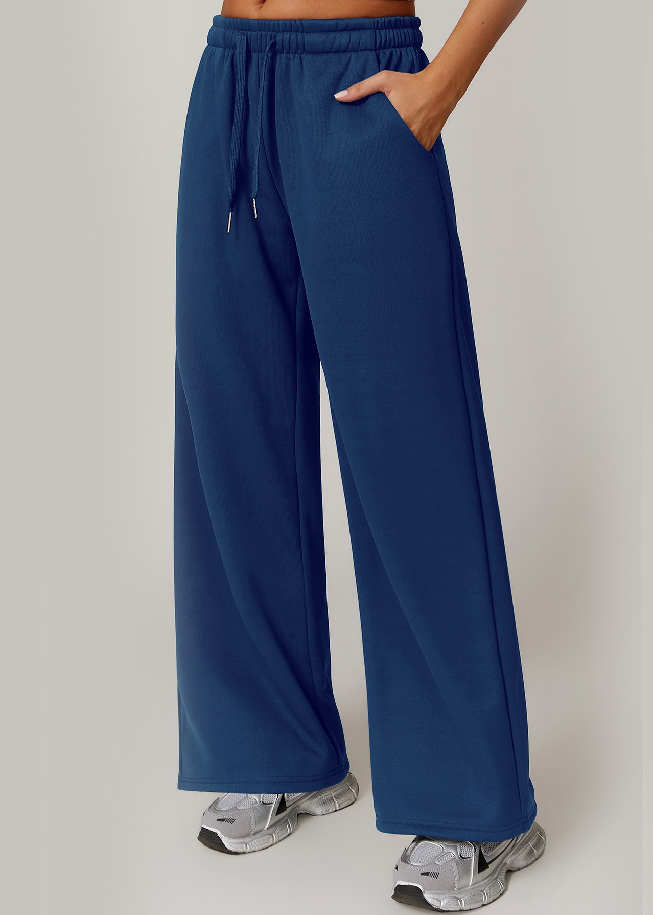 Customized Loose fleece sports sweatpants