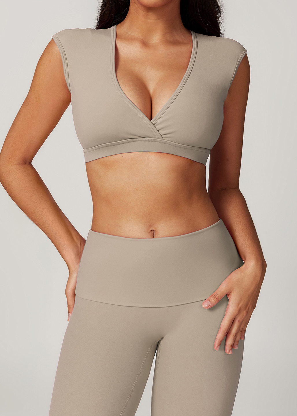 Customized Pilates Running Gym Wear Top