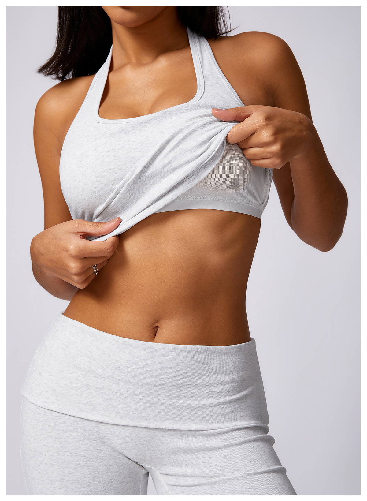 Customized Shockproof Running Fitness Yoga Tank Top