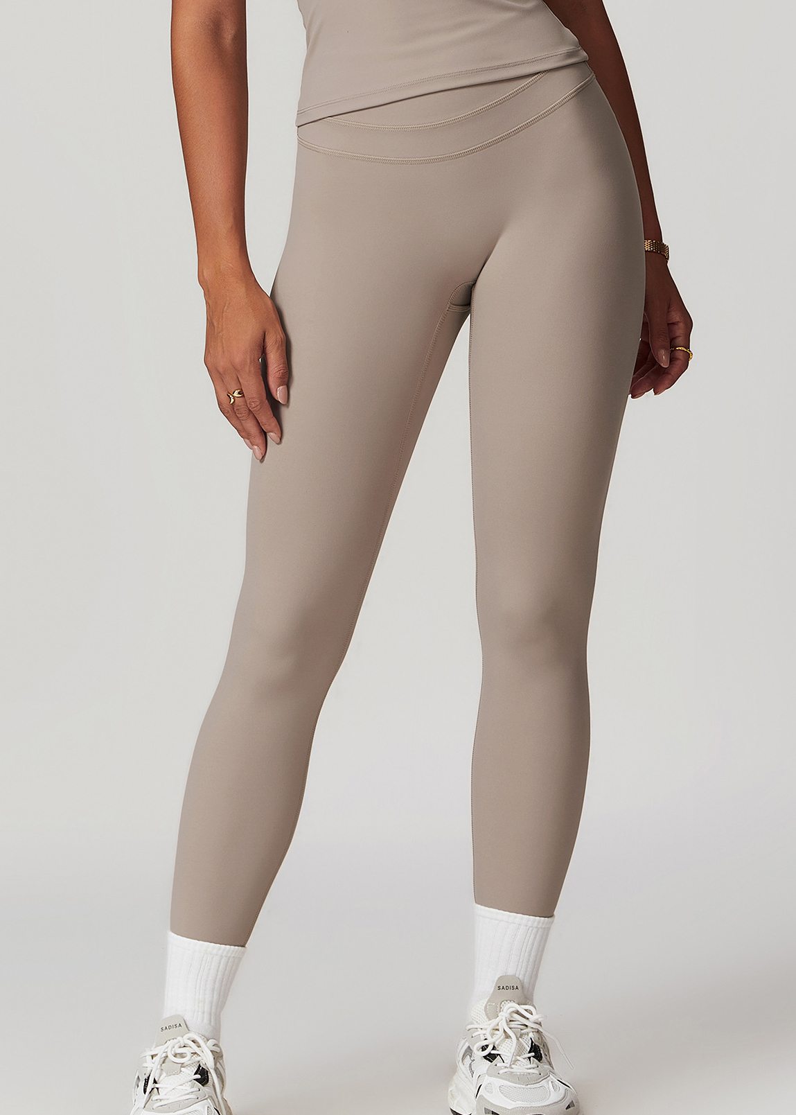 Customized Brushed Skinny High Waist Yoga Pants