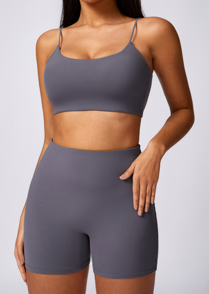 Customized Quick-drying tight-fitting backless yoga bra