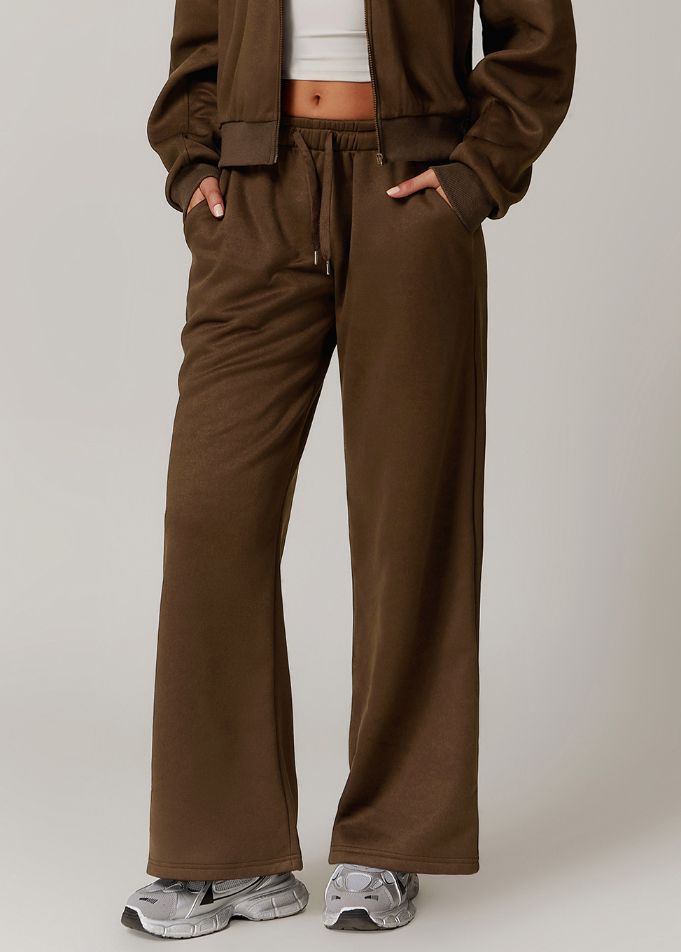 Customized Loose fleece sports sweatpants