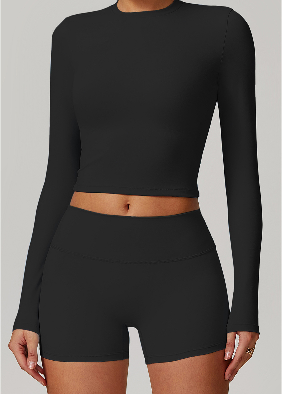 Customized Slim fit long sleeve T-shirt