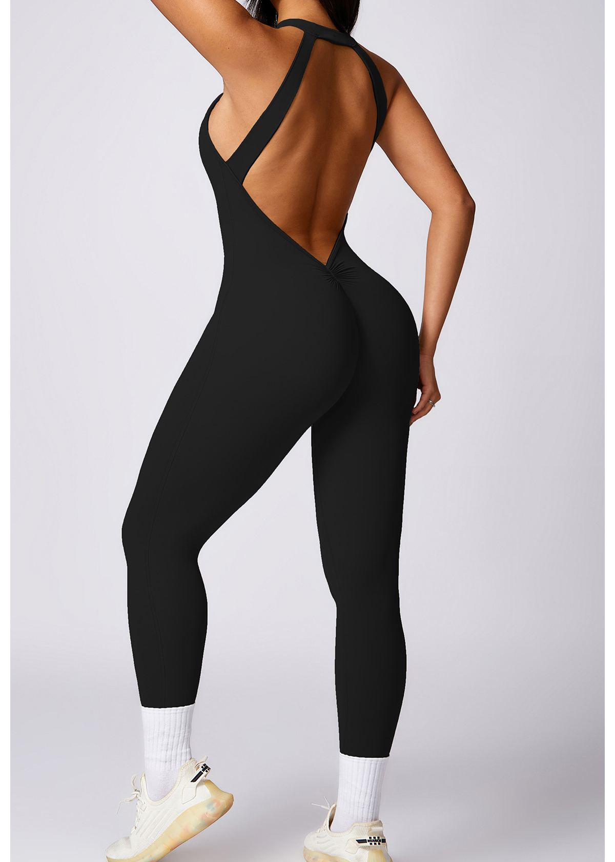 Customized Hip Lift Back One-piece Yoga Wear