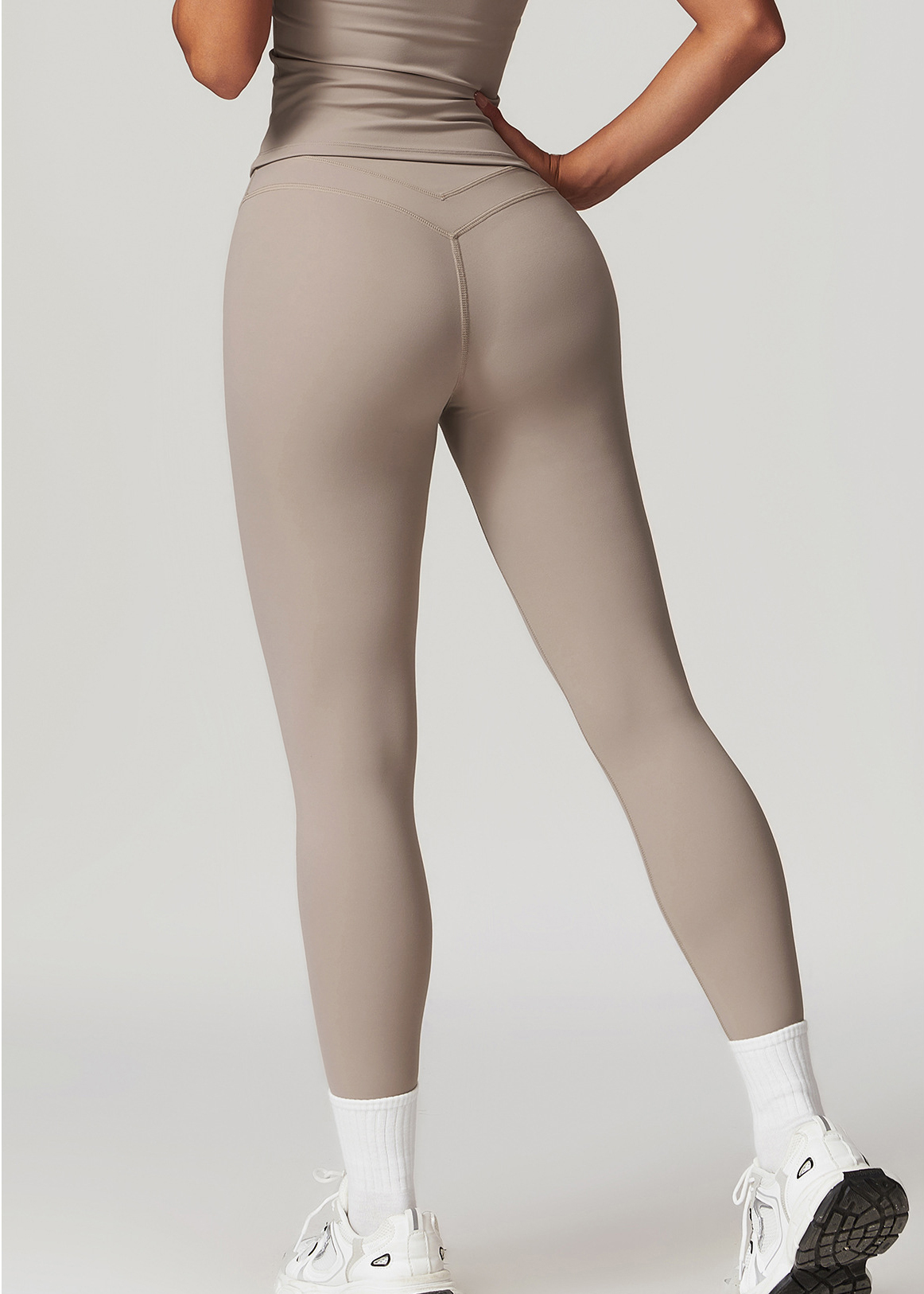 Customized Brushed Skinny High Waist Yoga Pants