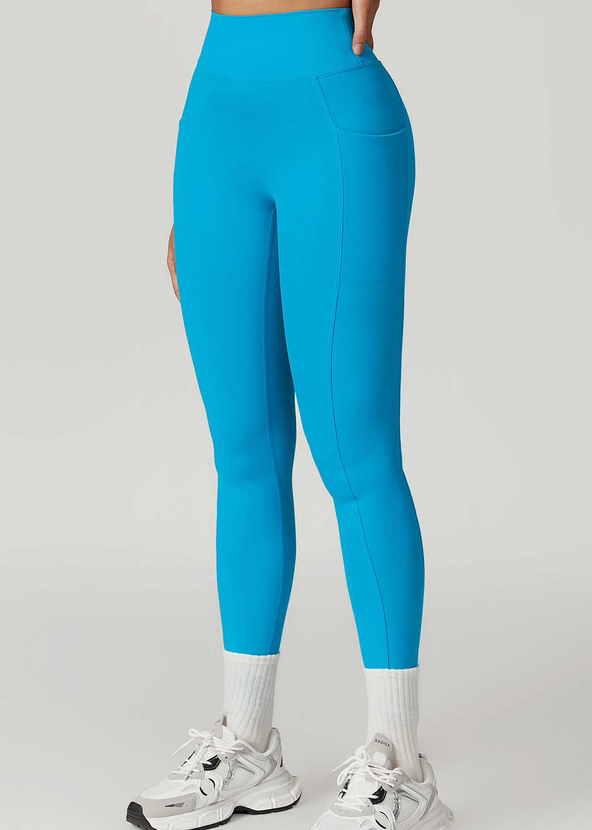 Customized Stretch Fabric Hip Lifting Yoga Pants