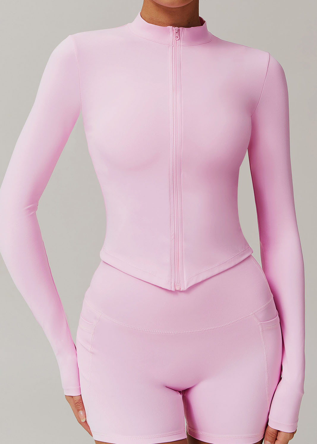 Customized Tight long sleeve yoga jacket