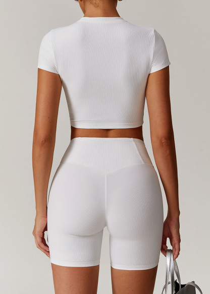 Customized Quick-drying short-sleeved yoga clothes