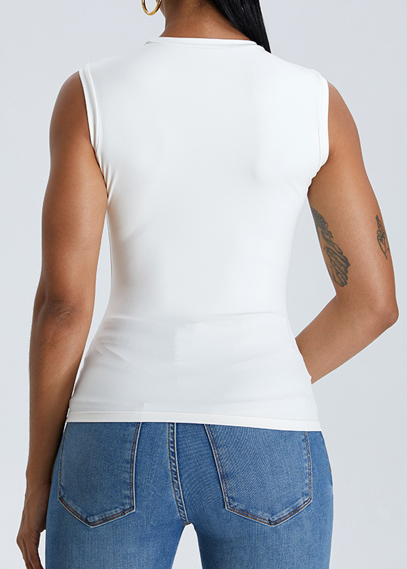 Customized Sleeveless Slim Fit Yoga Tank Top