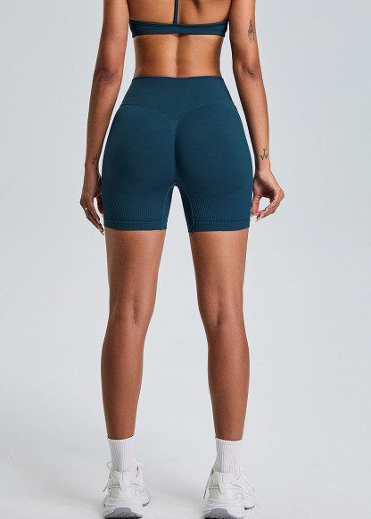 Customized Seamless Hip Lifting Yoga Shorts