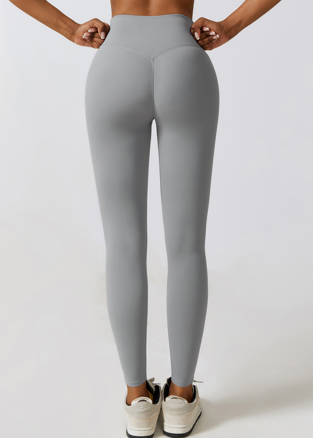 [Copy] Customized 2024 New V-Waist Pleated Yoga Pants