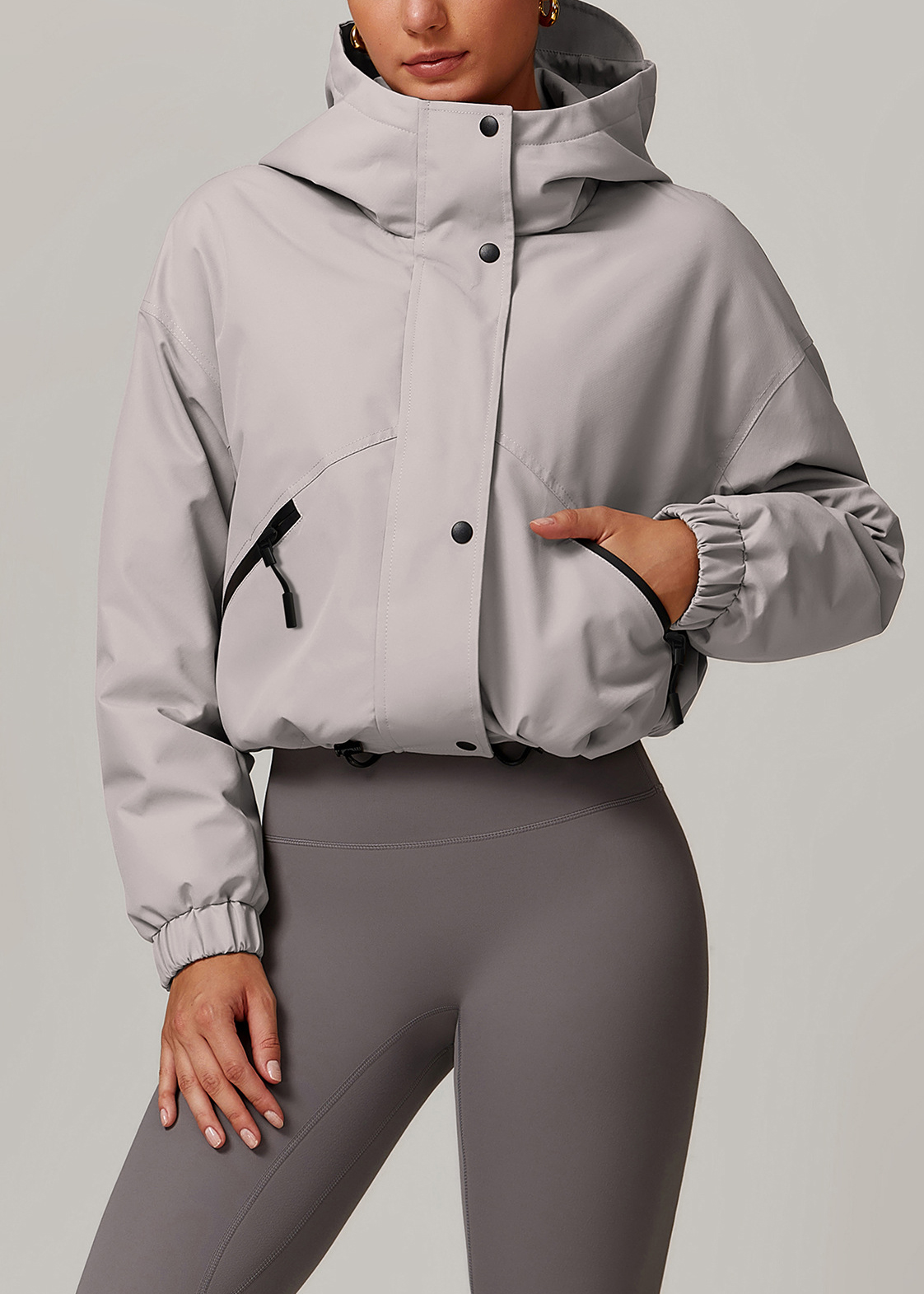 Customized White duck down jacket