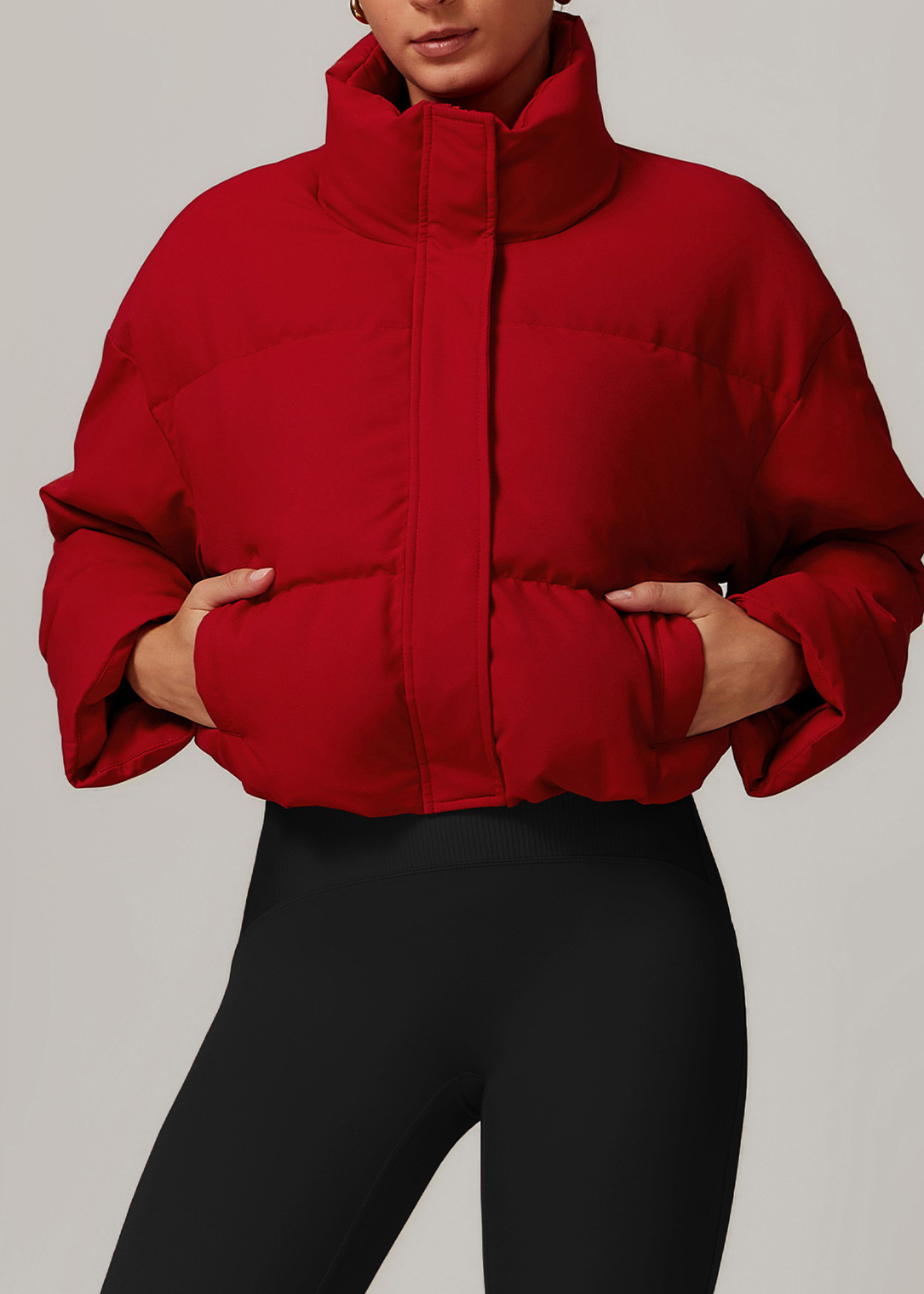 Customized Warm down jacket white duck down