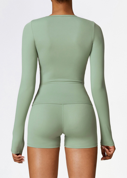 Custom Milled Long Sleeve High Intensity Fitness Wear