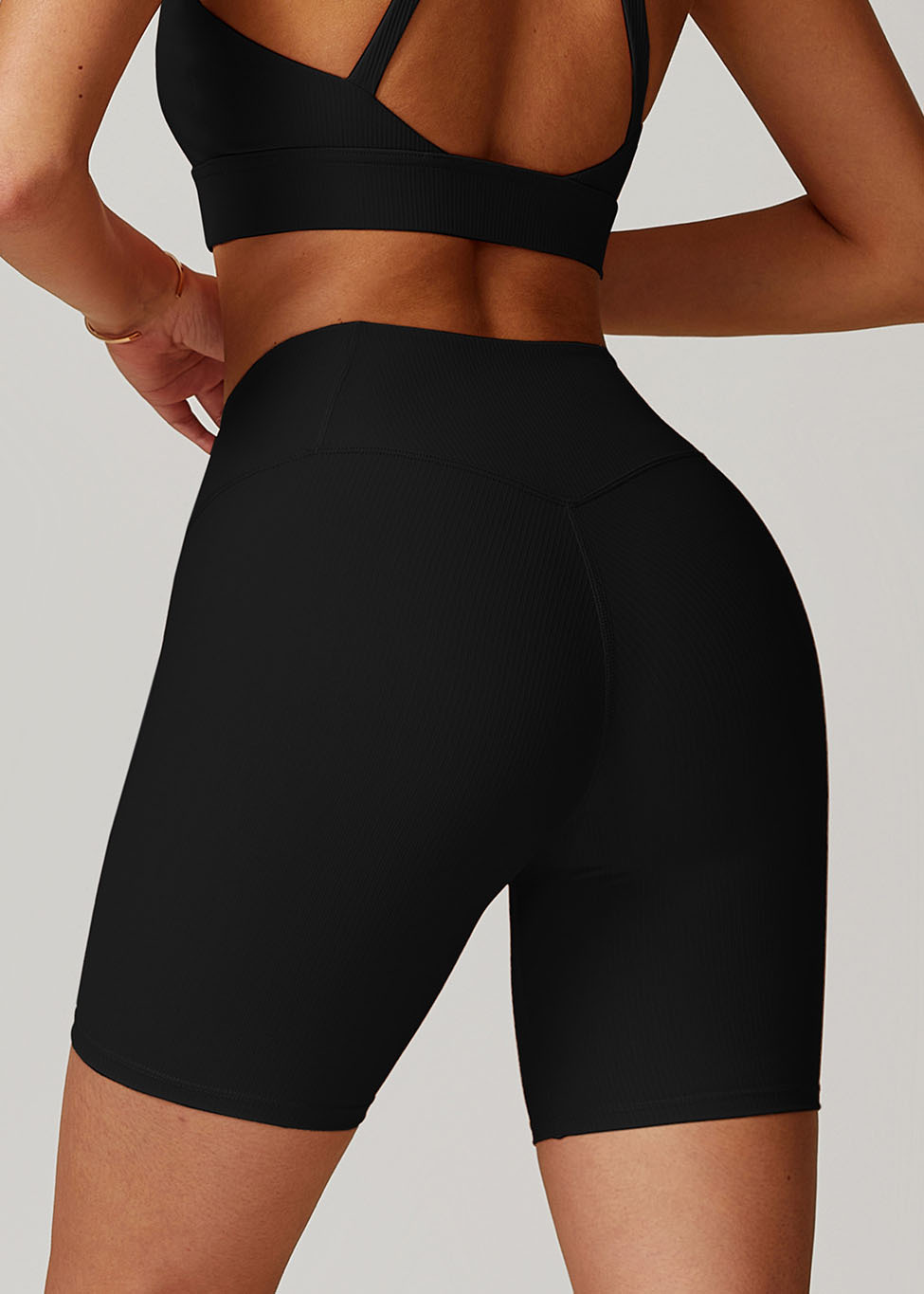 Customized Threaded Yoga Shorts