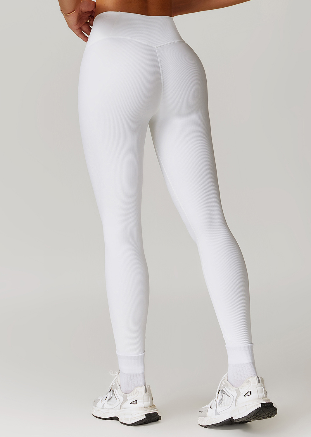Customized Threaded hip-lifting high-waisted yoga pants
