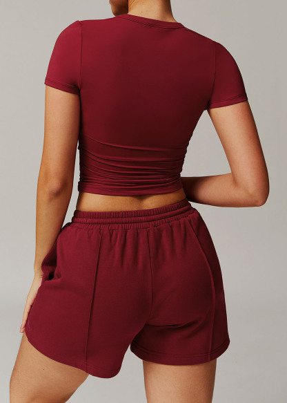 [Copy]Customized Quick-drying brushed tight yoga long sleeves