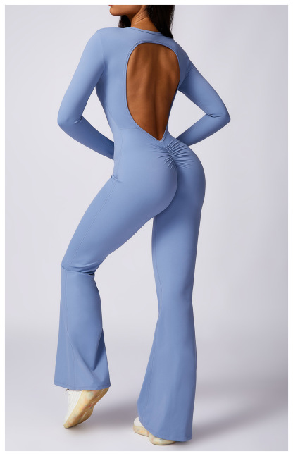 Customized Quick Dry Hip Lift Back Yoga Bodysuit