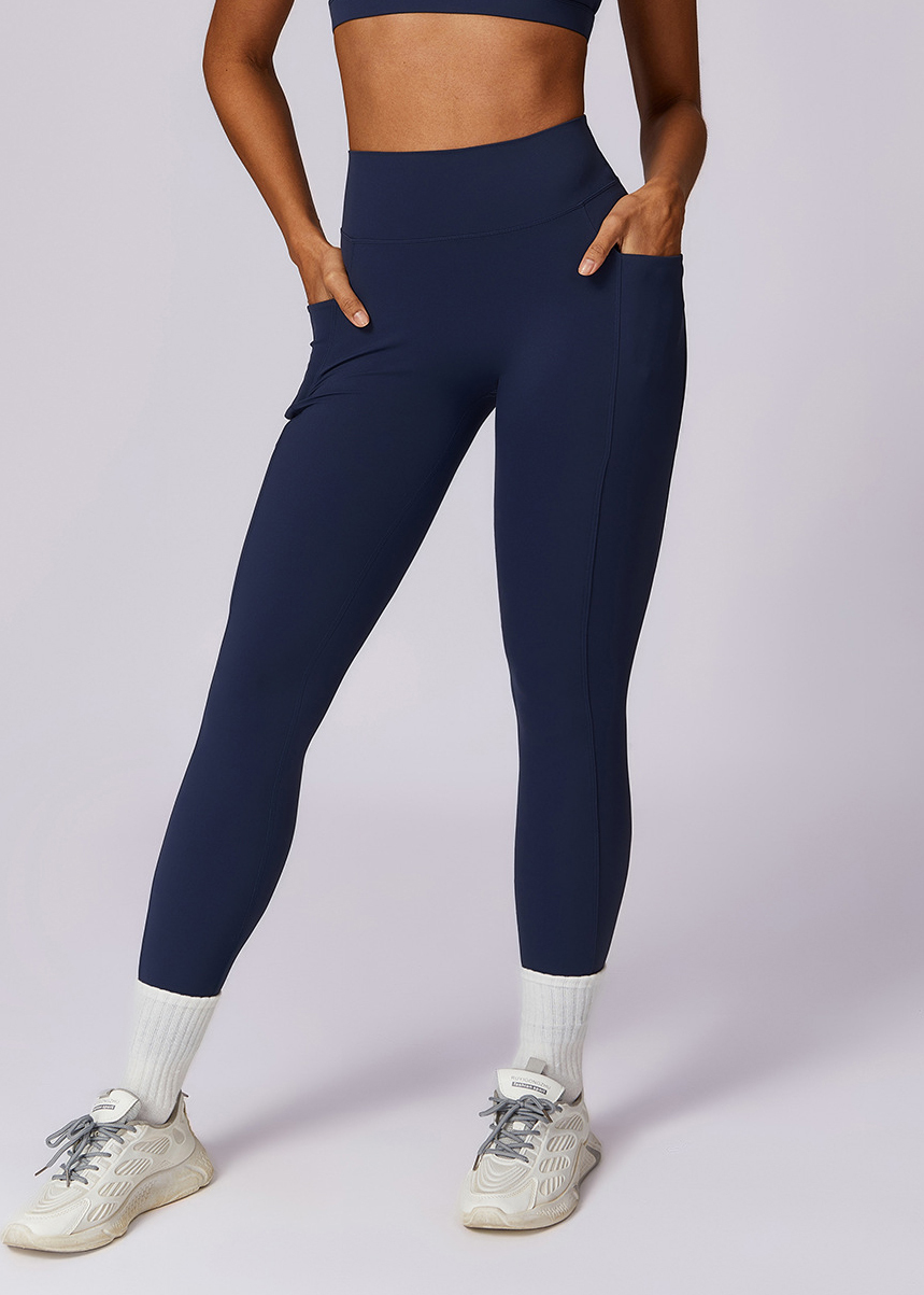 Customized Stretch Fabric Hip Lifting Yoga Pants