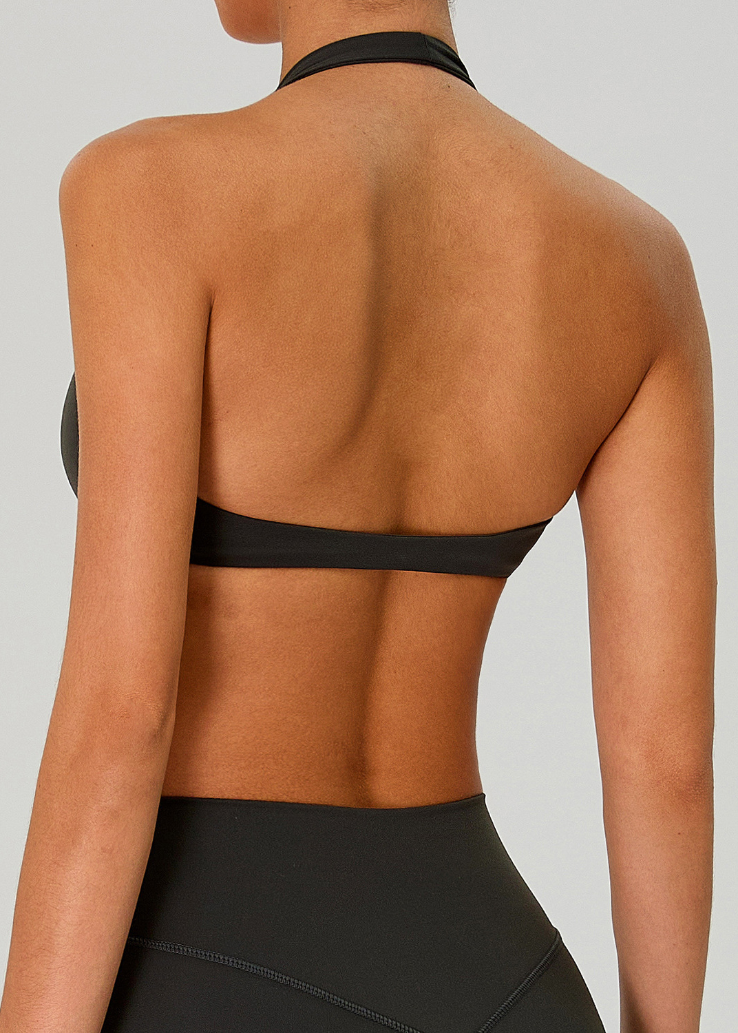 Customized Nylon-spandex brushed fabric bra