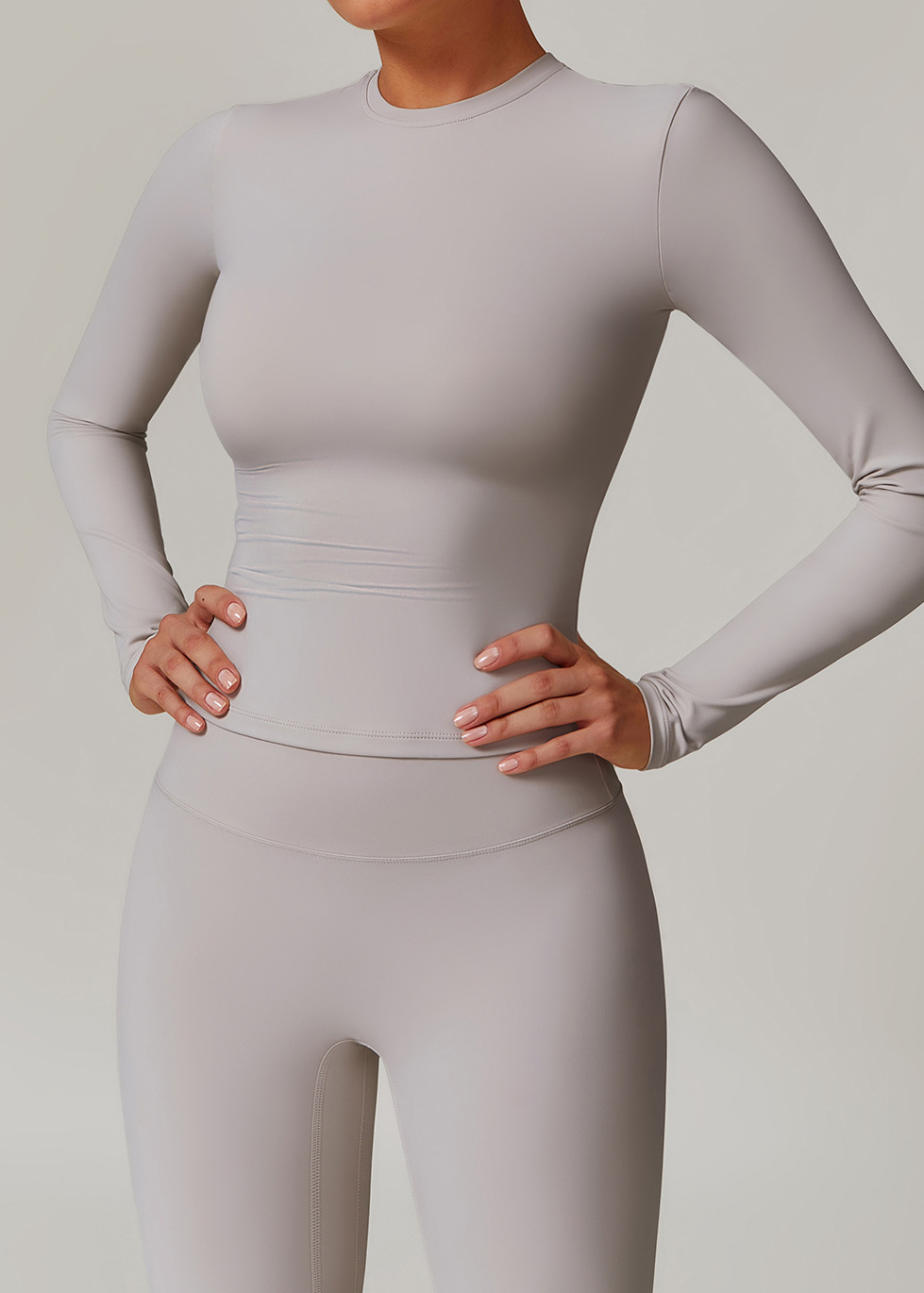 Customized Plush fitness long sleeves