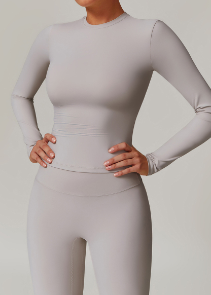 Customized Plush fitness long sleeves