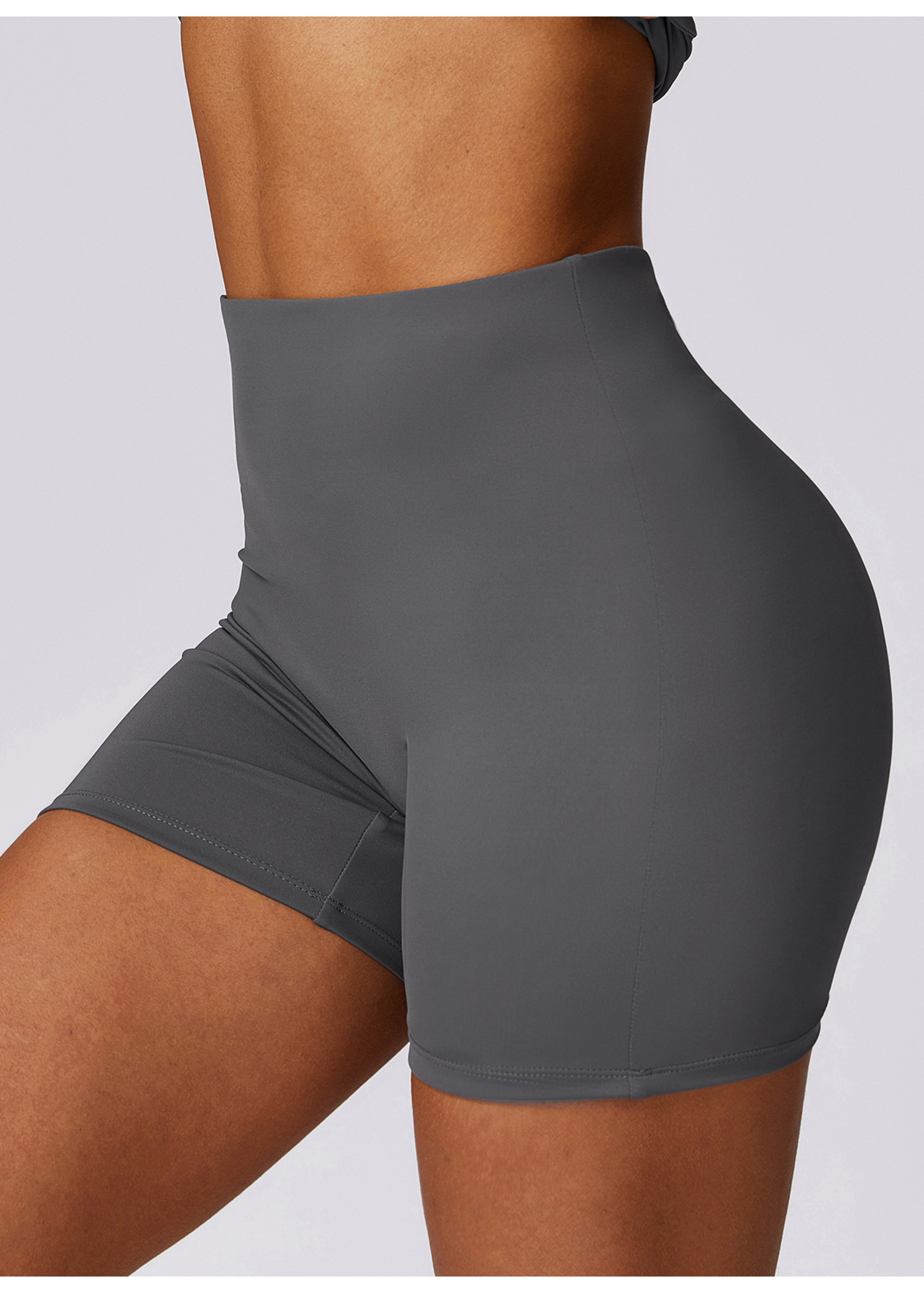Customized Hip Lifting High Waist Yoga Shorts