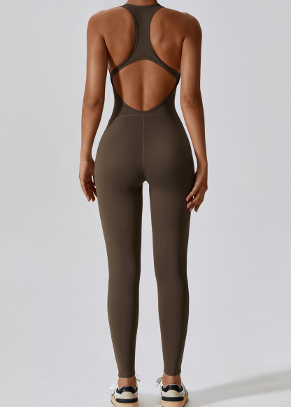 Customized tight one-piece hollow back yoga wear